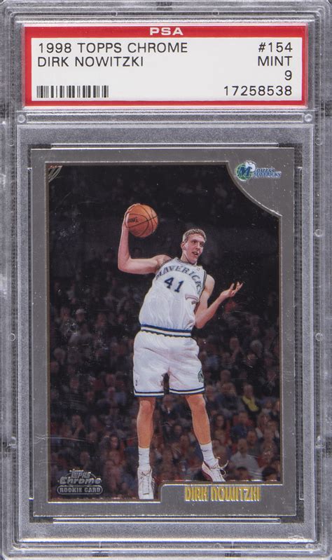 I've posted 15 of them already and there are 42 unique cards left to post. . Dirk nowitzki rookie card